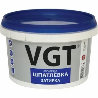 Vgt шпатлевка акриловая