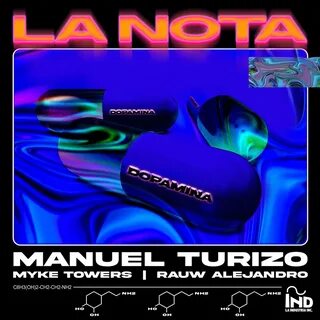 слушать, La Nota - Single, Manuel Turizo, Rauw Alejandro & Myke Tow...
