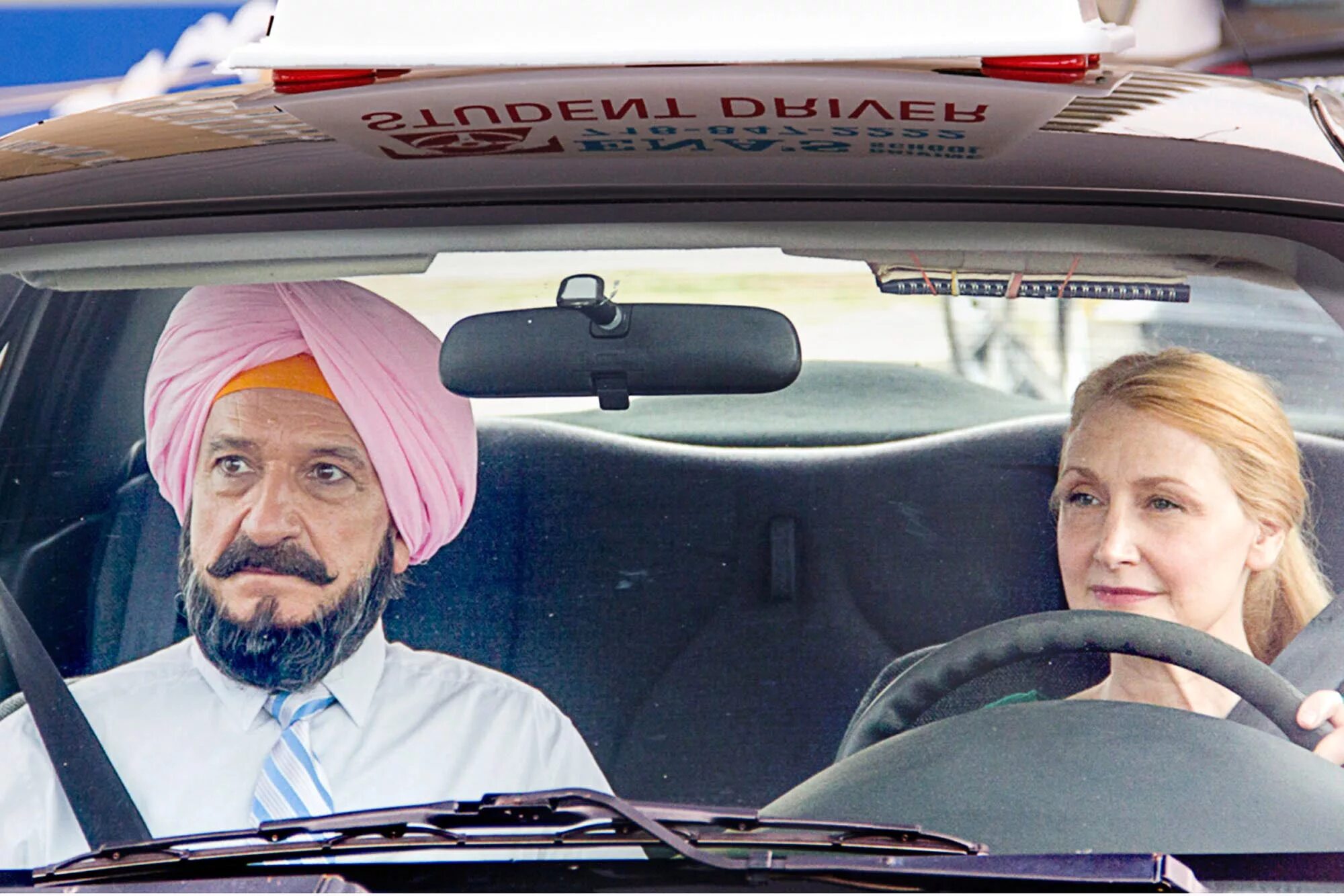 He learnt to drive. He learnt to drive