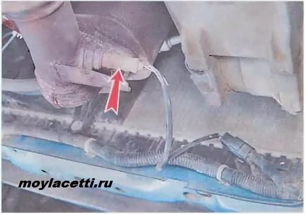 Датчики лачетти 1.6 где находится Замена датчика лямбда зонд. Chevrolet Lacetti Sedan, 1,6 л, 2008 года своими р
