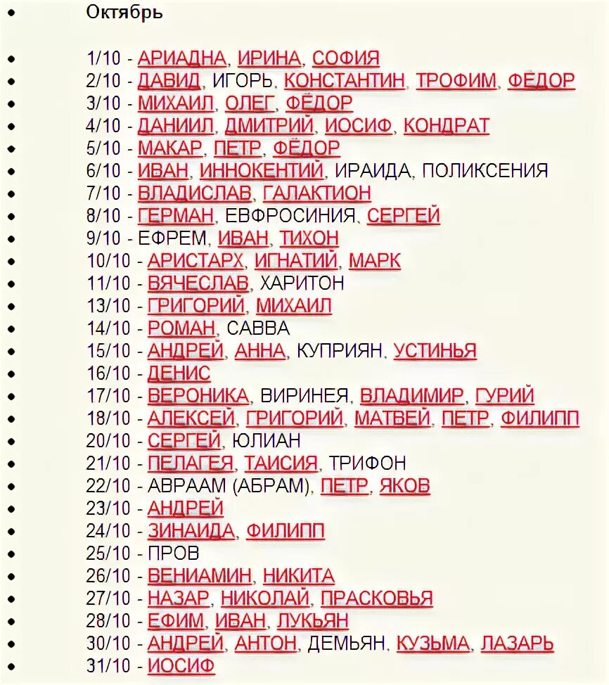 Святцы по дням. Имена в октябре по церковному календарю для девочек. Православные имена для девочек в октябре по церковному календарю. Имена мальчиков в октябре по церковному. Имена для девочек рожденных в октябре по церковному.