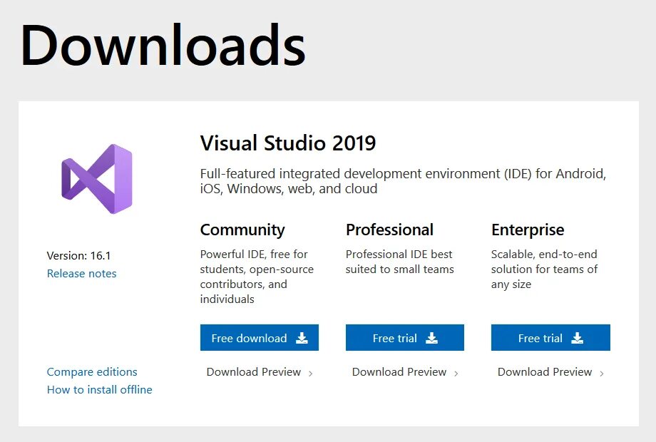 Установить visual studio community. Visual studio 2019 интерфейс. visual studio community 2019. визуал студио 2019. visual studio enterprise 2019.