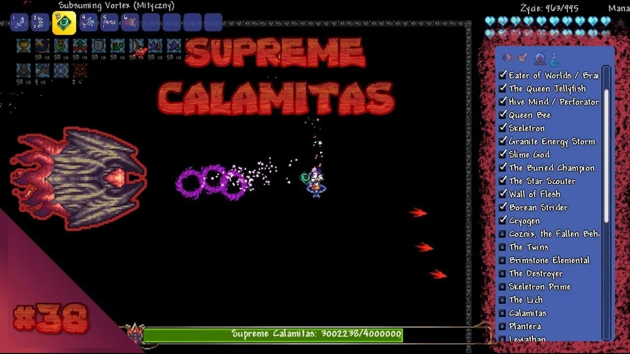 Terraria checklist. Высшая КАЛАМИТАС. Самый сильный босс в террарии. Supreme calamitas. Ториум мод террария боссы.