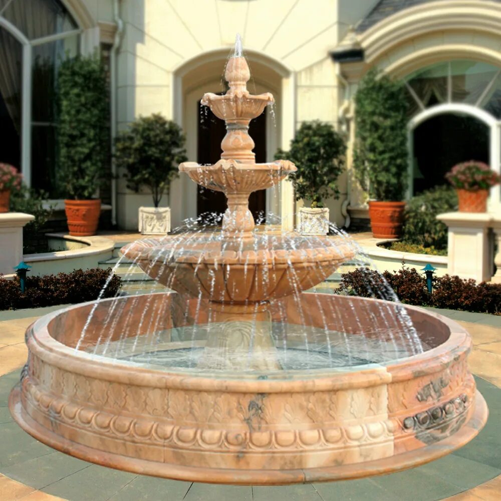 Kenroy Costa Brava Outdoor Fountain - 53200ZC Fountains outdoor, Fountains backy