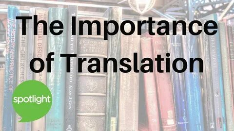 Important translate