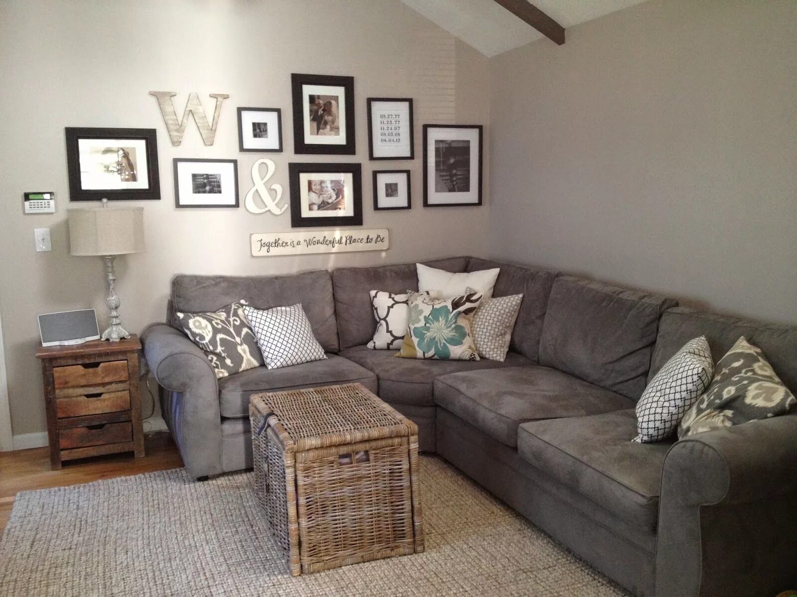 One floor-to-ceiling mirror can quickly double up the visual space of your livin