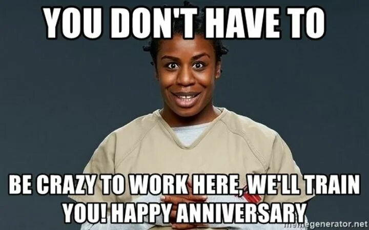 Work meme. Anniversary memes. Work Anniversary картинка. By Anniversary Мем.