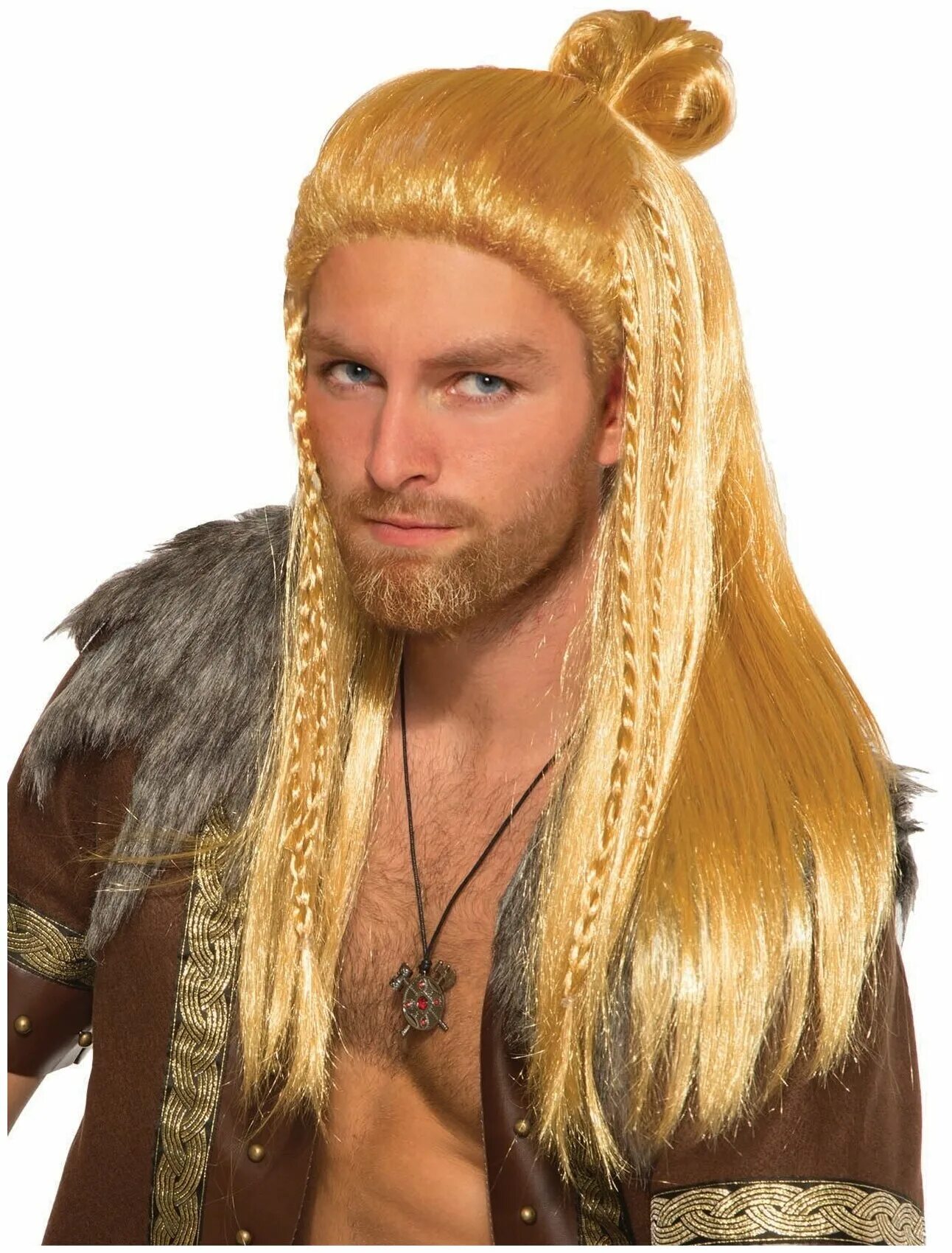 Коса викинга мужская. Мужской парик. Парик викинга. Парик длинные волосы для мужчин. Прическа викинга мужская