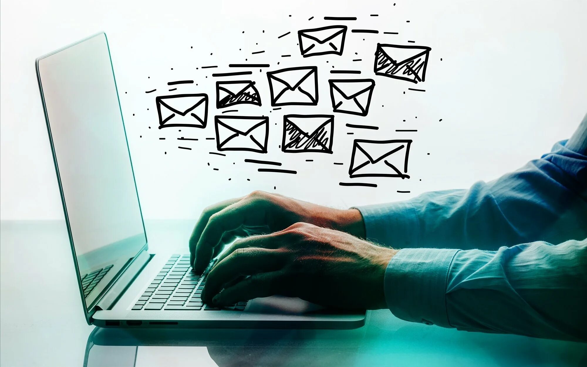 I m an email