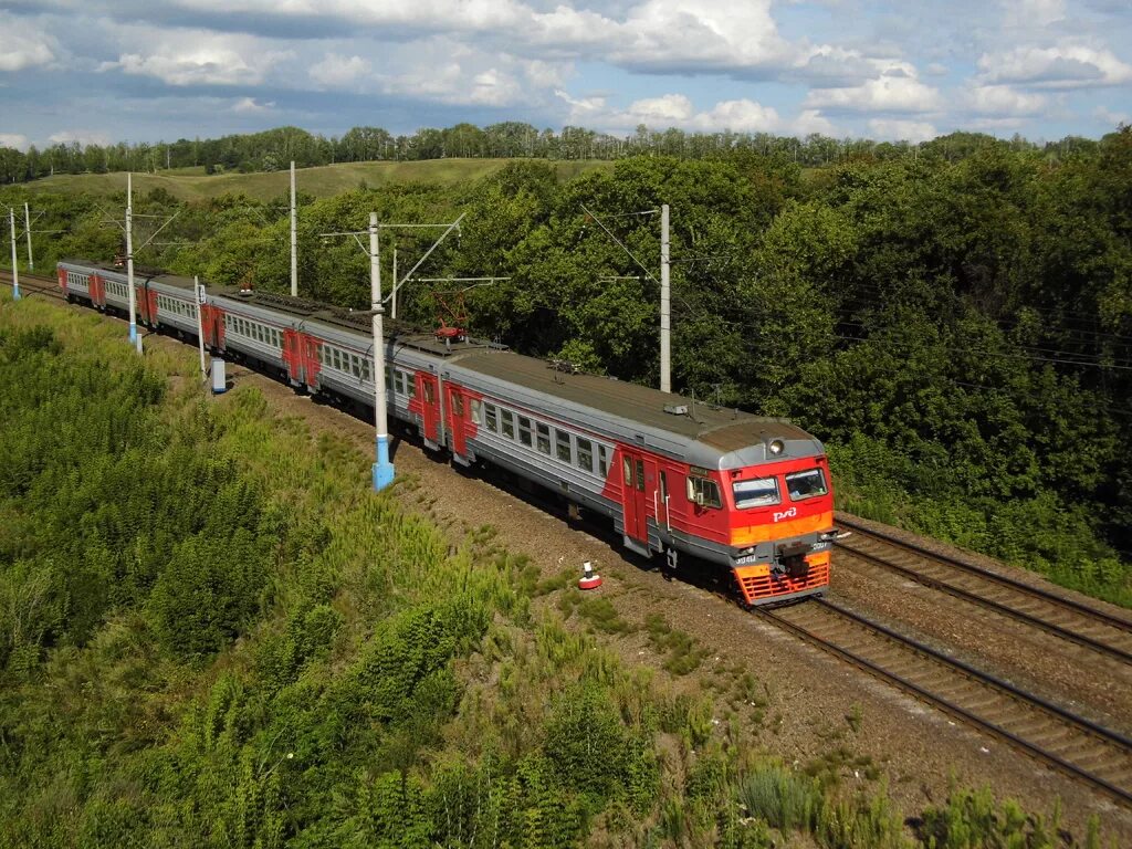 Эд4 0007. Электричка Белгород Наумовка. Долбино вокзал. Долбино панорама. Наумовка белгородский район