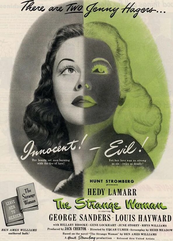 Women are strange. Странная женщина 1946. Хеди Ламарр постеры. Странная женщина Постер.