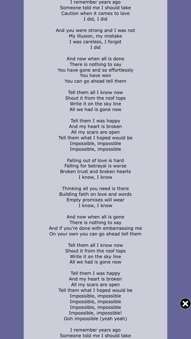 Песня i can see in your