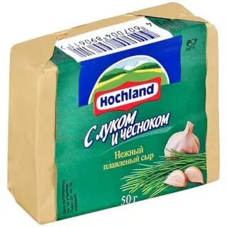 Зеленый лук плавленный сыр