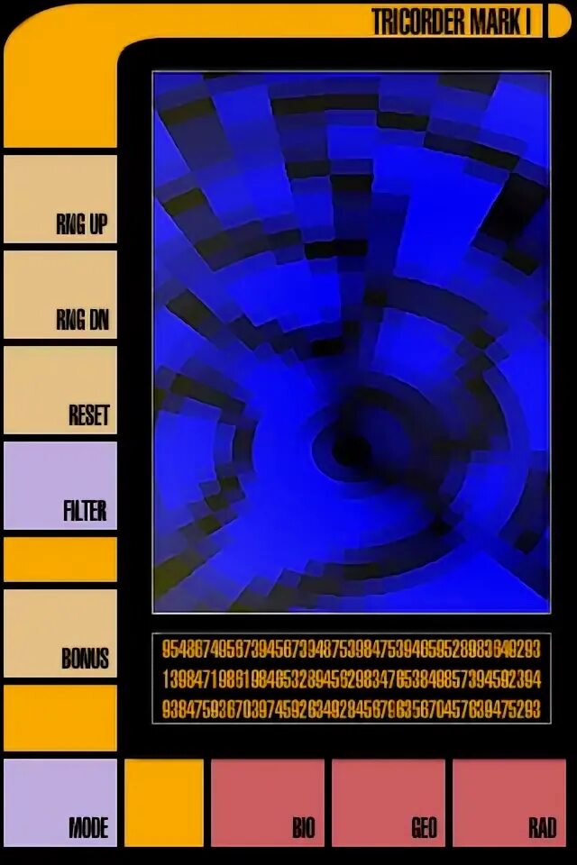 Scan space. Scan space