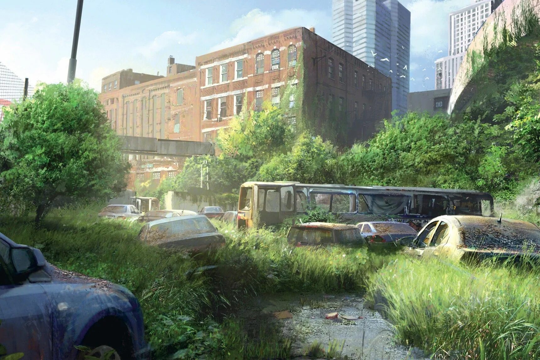 Town of us 3 3 2. Заброшенный город the last of us 2. The last of us город заброшенный. Заброшенный город дфые ща гы. The last of us локации.