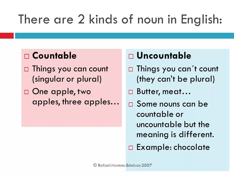 Which noun is countable. Countable and uncountable nouns. countable uncountable there is there are. kinds of nouns in english. uncountable and plural nouns.