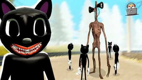 Включи сиреноголовый cartoon cat