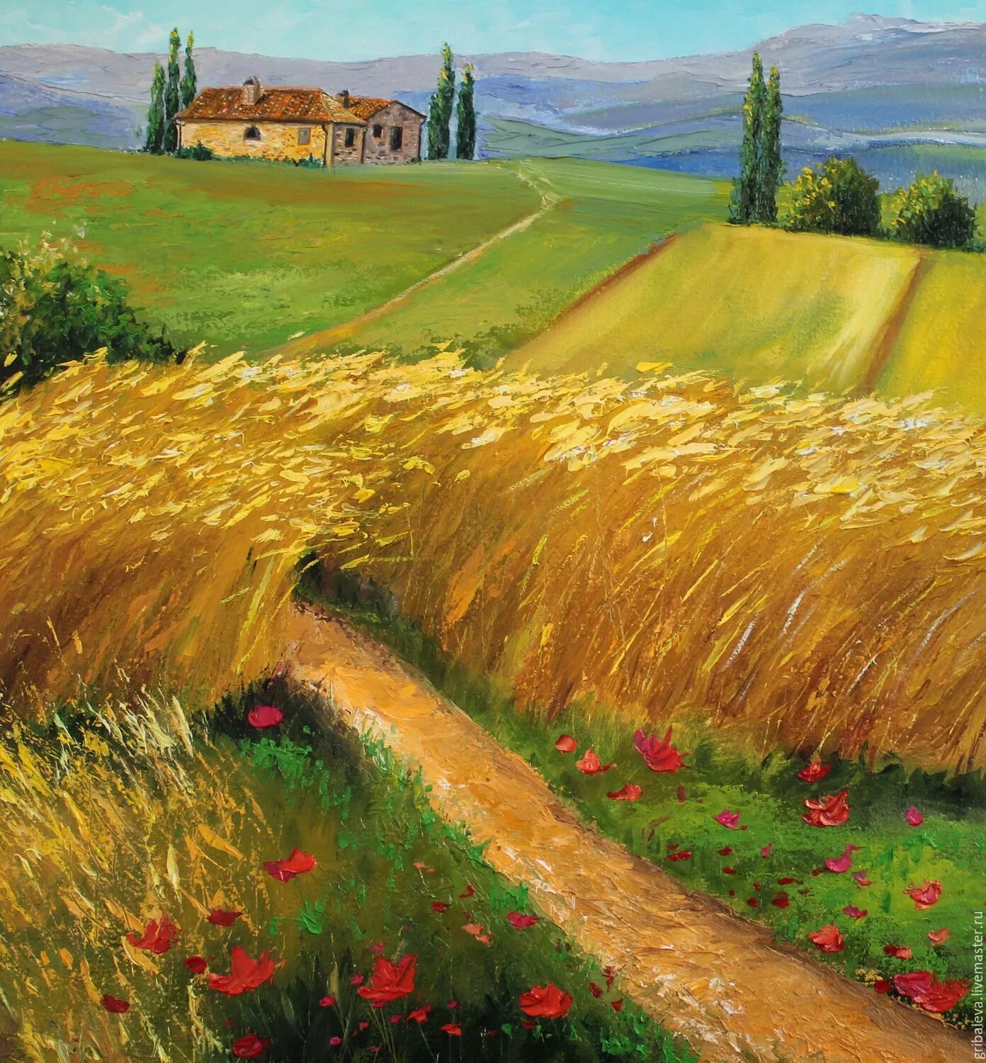 70 холмов. Конин художник пшеничное поле. Кубанская Тоскана. Пейзаж с пшеницей. Поле живопись.