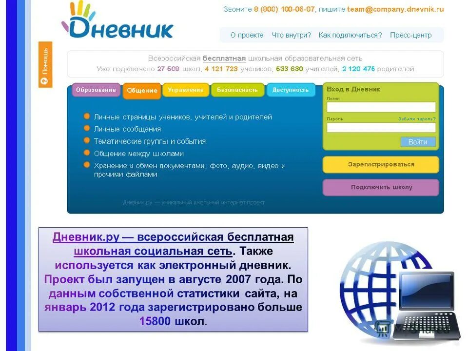 Компьютерный дневник ру. Дневник ру. Дневник ру Школьная образовательная сеть. Подключить электронный журнал для школы. Дневник дневник.ру вход.