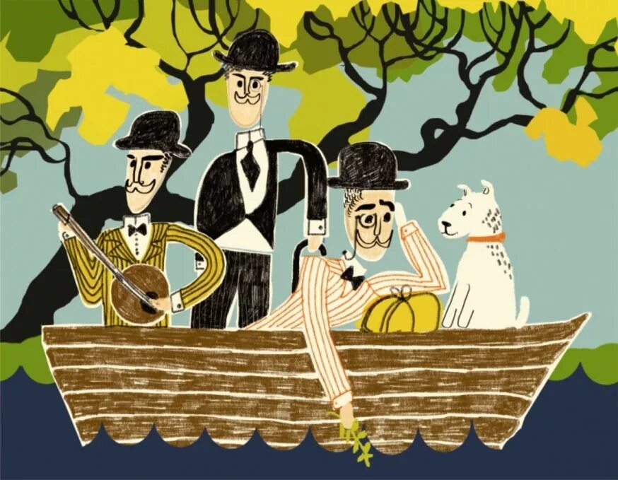 Джером трое в лодке иллюстрации. Трое в лодке, не считая собаки. Д. К. Джером «трое в лодке, не считая собаки». «Трое в лодке, не считая собаки» Джерома Клапки Джерома.