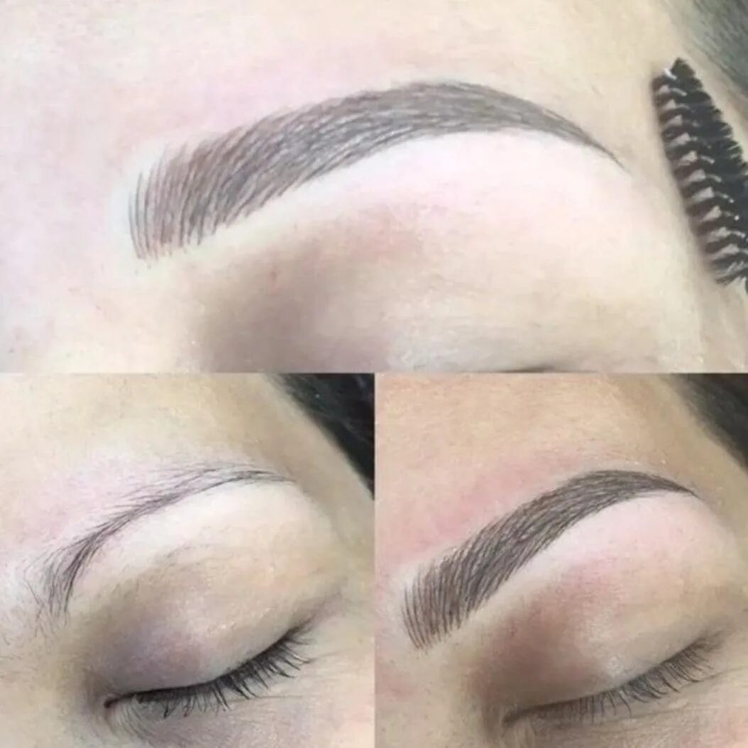 Микроблейдинг бровей. Перманентный макияж бровей микроблейдинг. Микроблейдинг волосковая техника 6д. Волосковая техника микроблейдинга бровей. Татуаж бровей микроблейдинг.