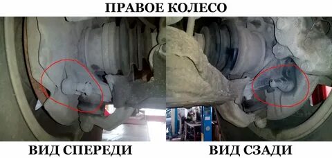 Почему стучит левое