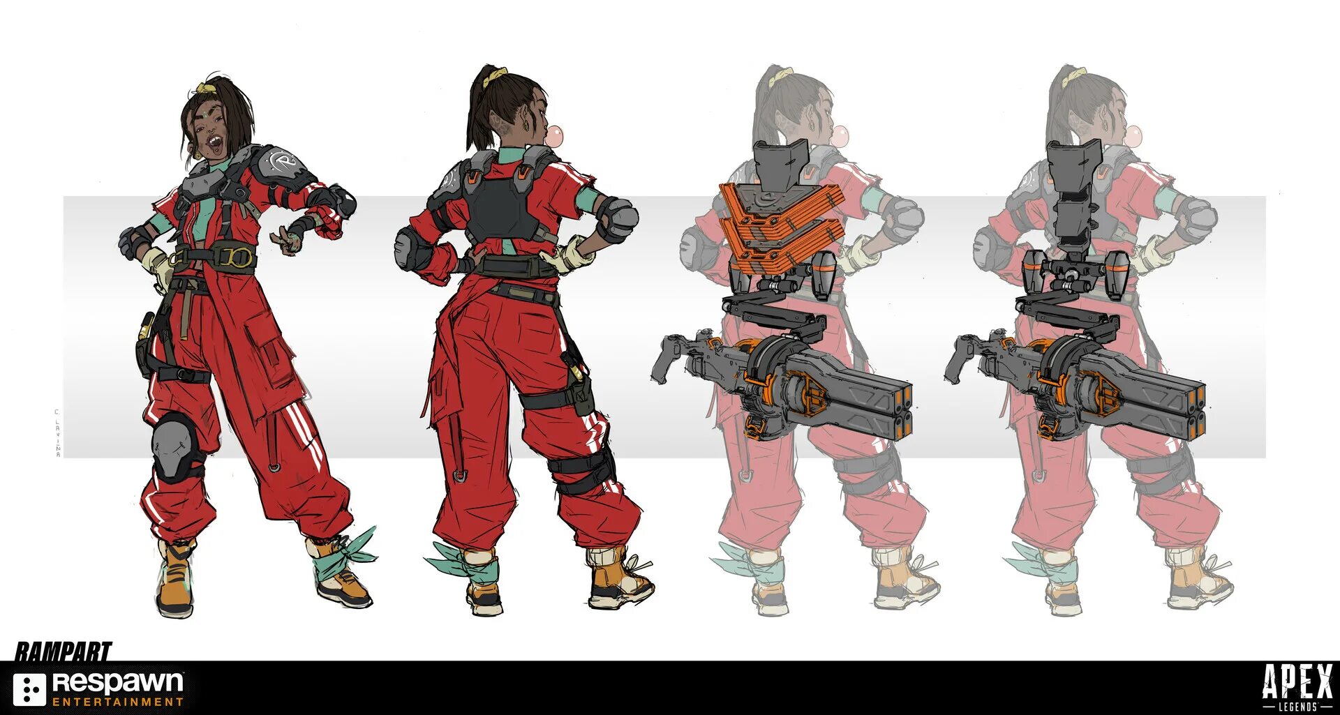 Коллаборация apex. Герой рампарт апекс. рампарт из apex legends. рампарт apex legends art. апекс концепт арт.
