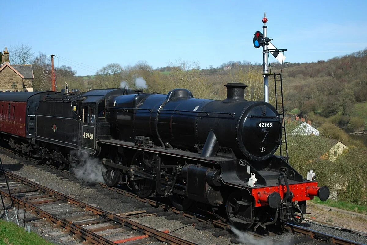 05 class. Gwr 4300. паровоз mogul 2-6-0. br standard class 2 2-6-0. 4-6-0 паровоз.