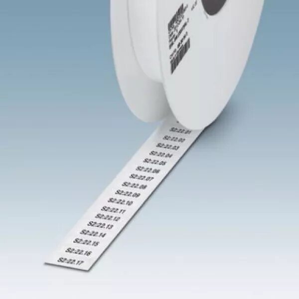 Для маркировки используется. Thermomark roll x1. тканевая этикетка phoenix contact - emlc (25x8)r ye - 0800240. приспособление для маркировки. этикетки для маркировки.