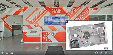 Павильон умный город на вднх сколько зон