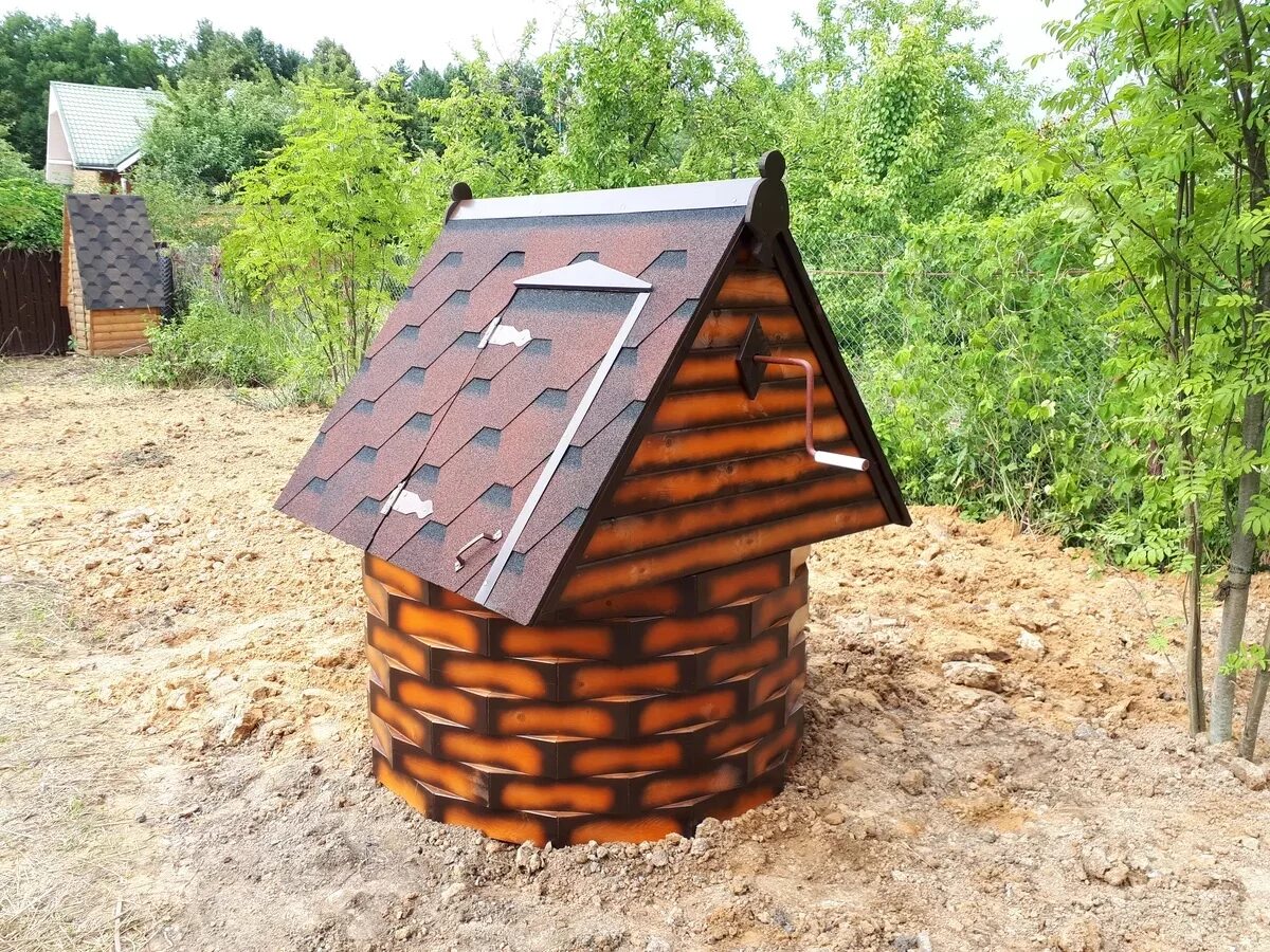 Колодец на участке под ключ