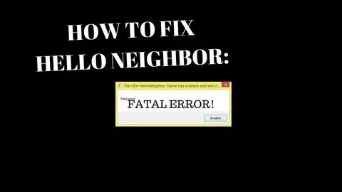 Error hello