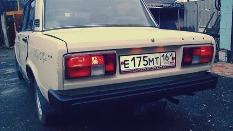 Ваз 2105 задний вид