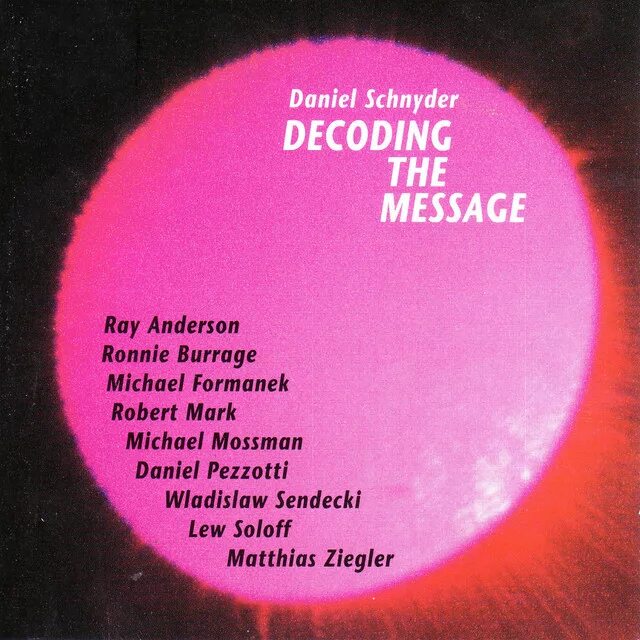 Decode message. Magic decode the message. michael formanek the rub and spare change.