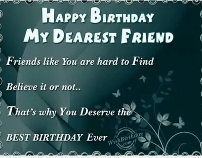 Happy birthday dear