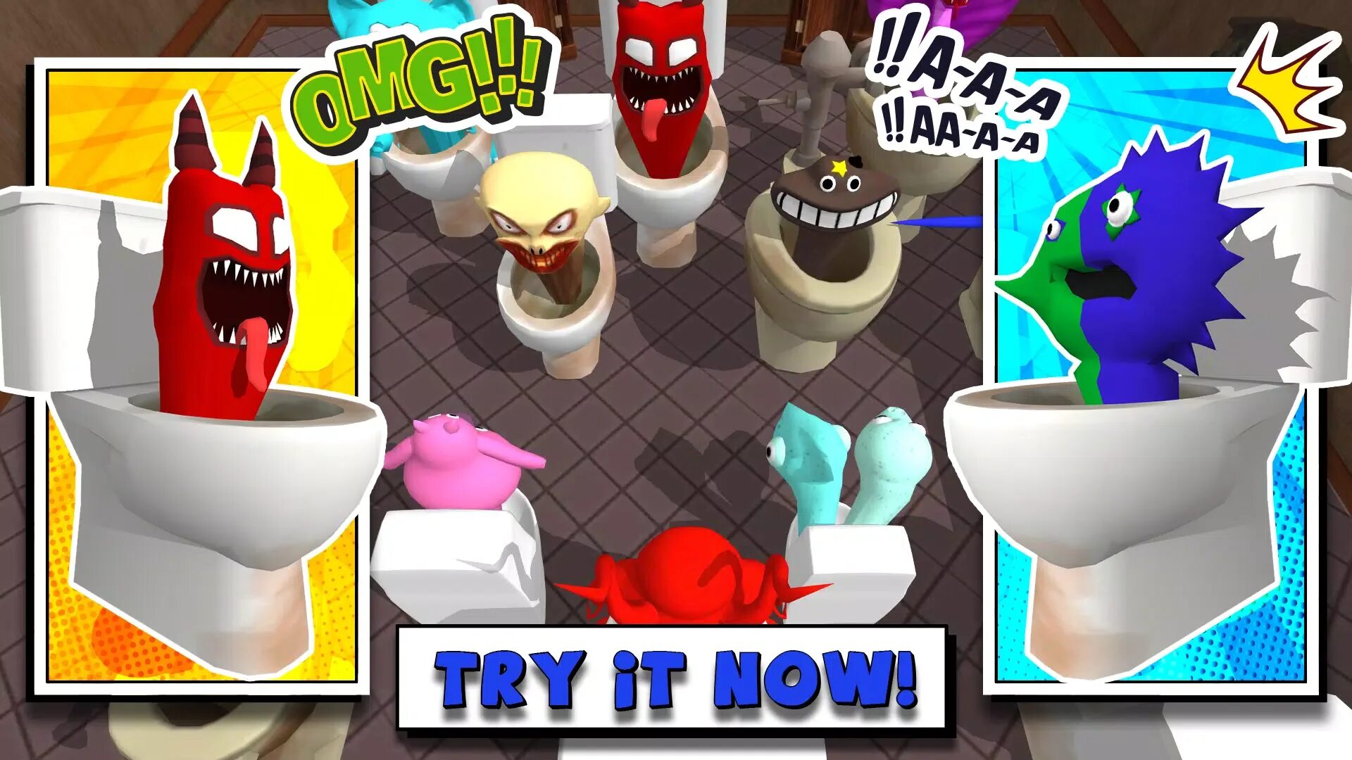 Игру туалет монстр. Бугимен игра сливается в унитаз. Игра где зеленый Тип сливался в унитаз.