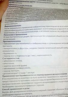 Энтерофурил срок годности после вскрытия