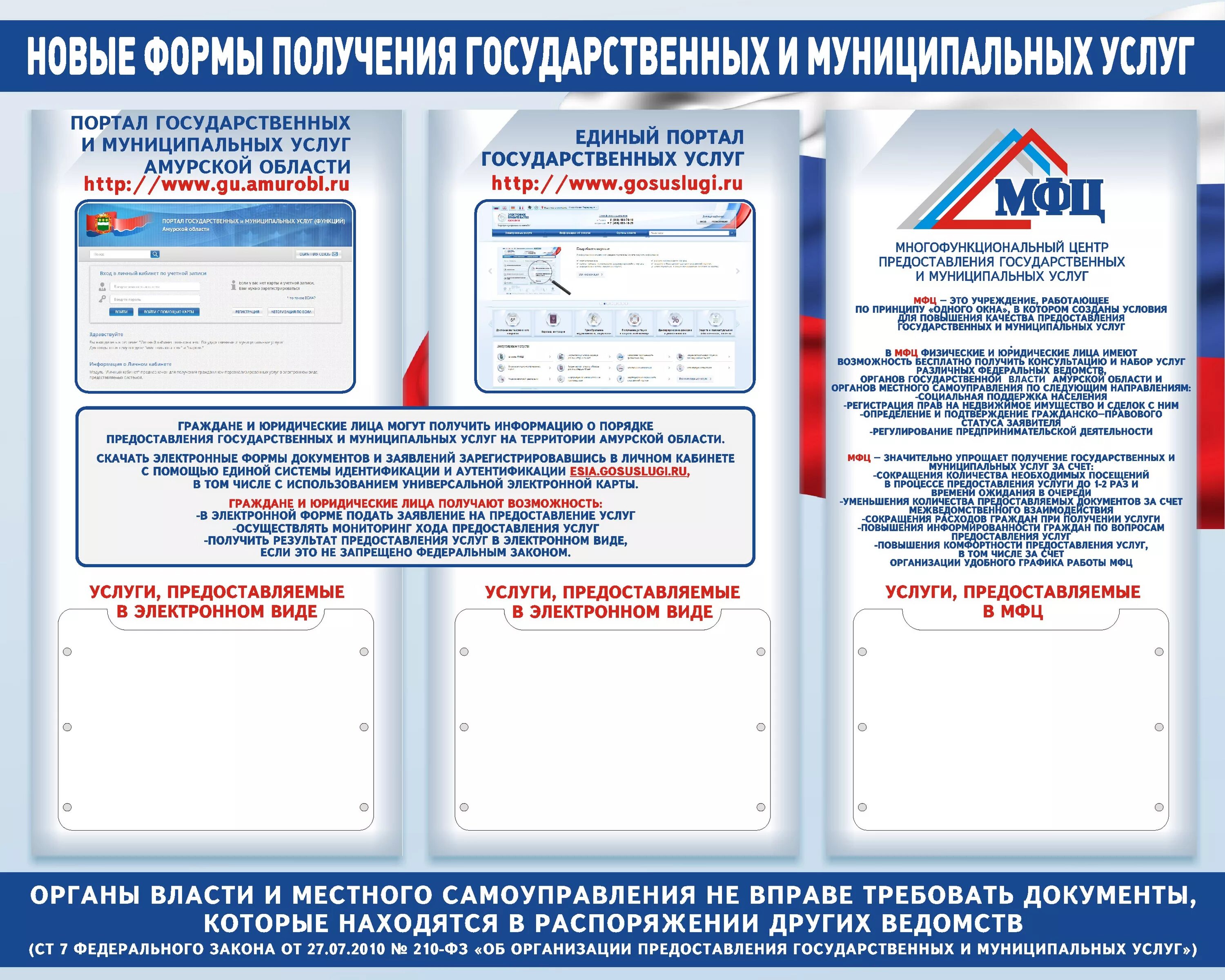 Обращениями зарегистрированными. Информационный стенд по госуслугам. Стенды по государственным услугам. Буклет госуслуги. Памятка по регистрации на госуслугах.