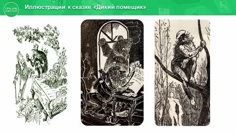 Элементы народной сказки дикий помещик
