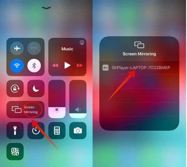 Mirror screen ios