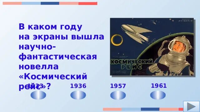 В каком году вышла экран