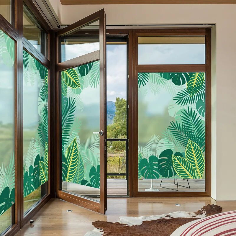 Статические наклейки на окна. Оконные стекла. пленка на окна. светопрозрачная пленка для окон. декоративные стеклопакеты.