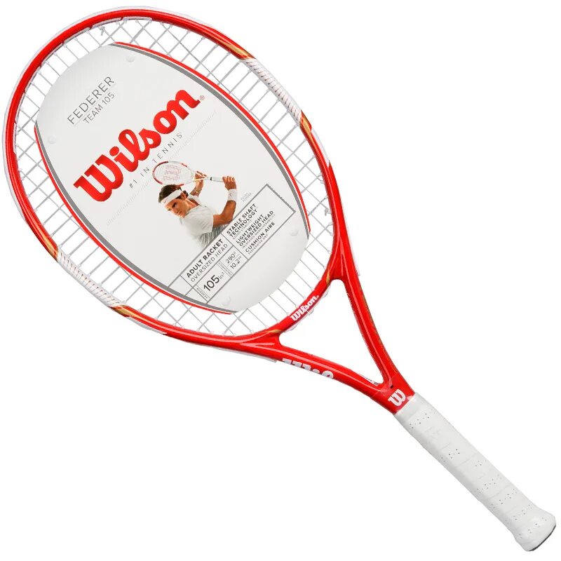 Ручка ракетки для большого тенниса. Ракетка Wilson Federer 105. Ракетка Wilson Federer 100. Теннисная ракетка Wilson Federer Team 105. Wilson n53 теннисная ракетка.