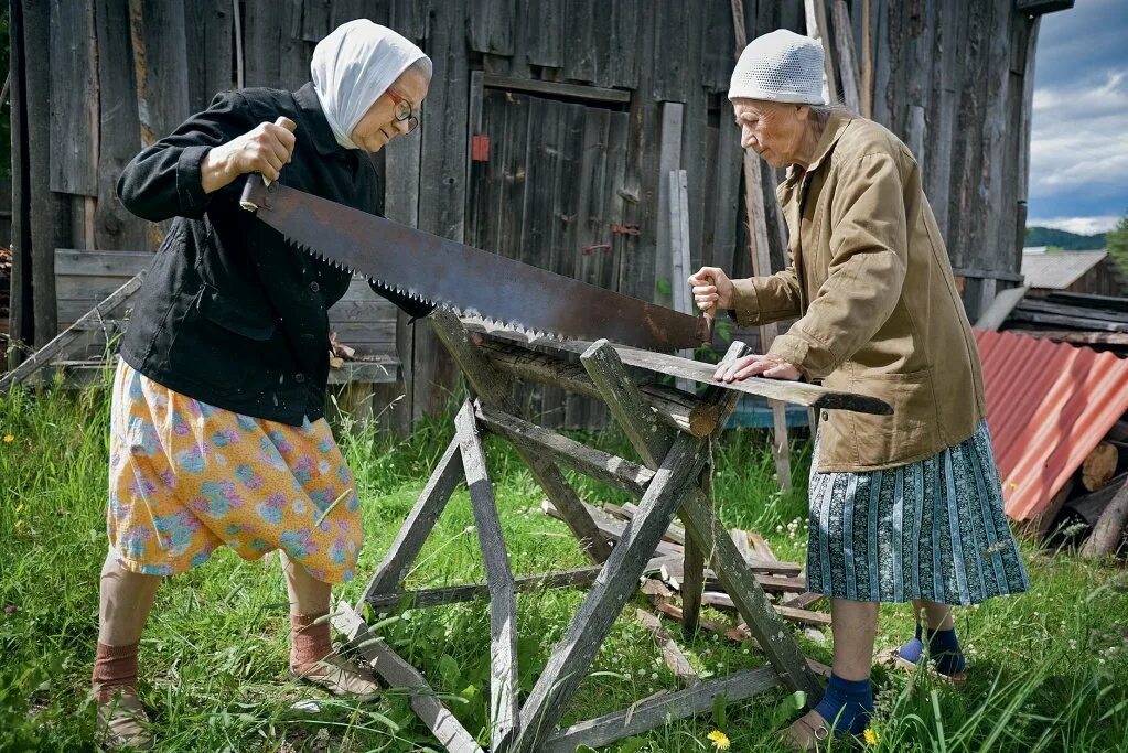 Бабки рассказы в деревне