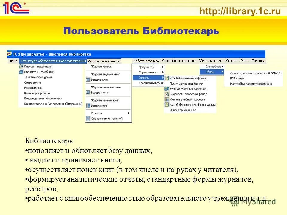 Удаленные пользователи библиотеки