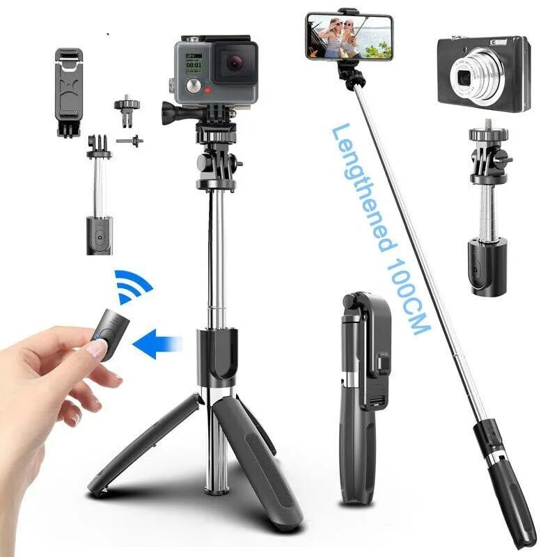 Трипод l02 селфи Stick беспроводной. Штатив selfie Stick Tripod. Joyroom Tripod BT Wireless selfie Stick. Селфи палка к 10.