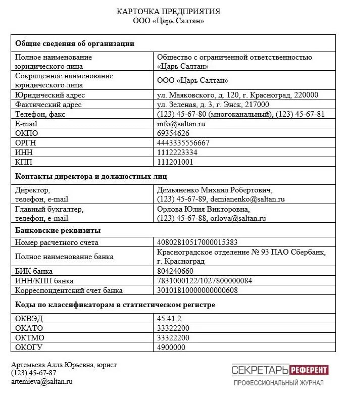 Бланк карточки организации. Карточка предприятия. Карточка предприятия ООО. Карточка с реквизитами организации. Красивая карточка предприятия.