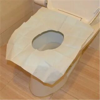 Накладка на унитаз одноразовая бумажная