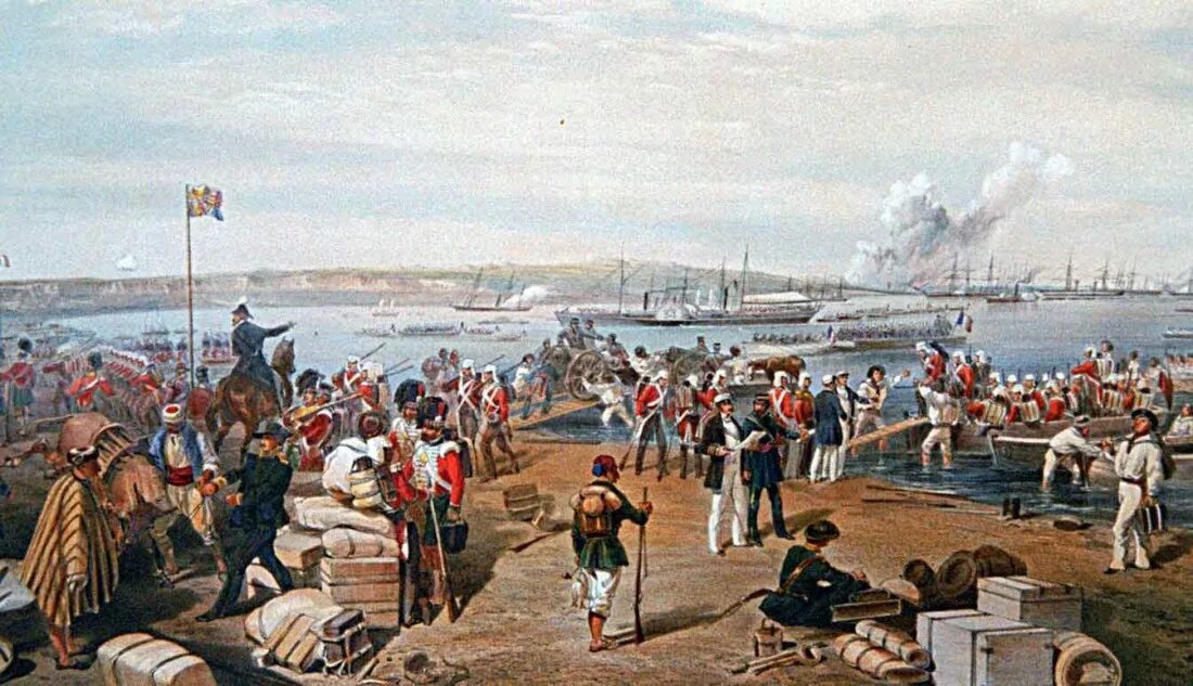 Англо французы. Оборона Севастополя (сентябрь 1854–август 1855 г.).