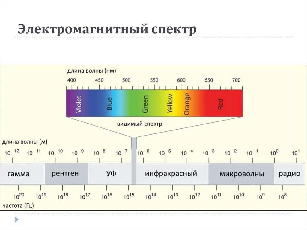 Частота электромагнитного излучения это. Диапазоны спектра электромагнитного излучения. Инфракрасное излучение диапазон длин волн. Инфракрасное излучение диапазон длин волн и частот. Спектр шкала электромагнитных волн.